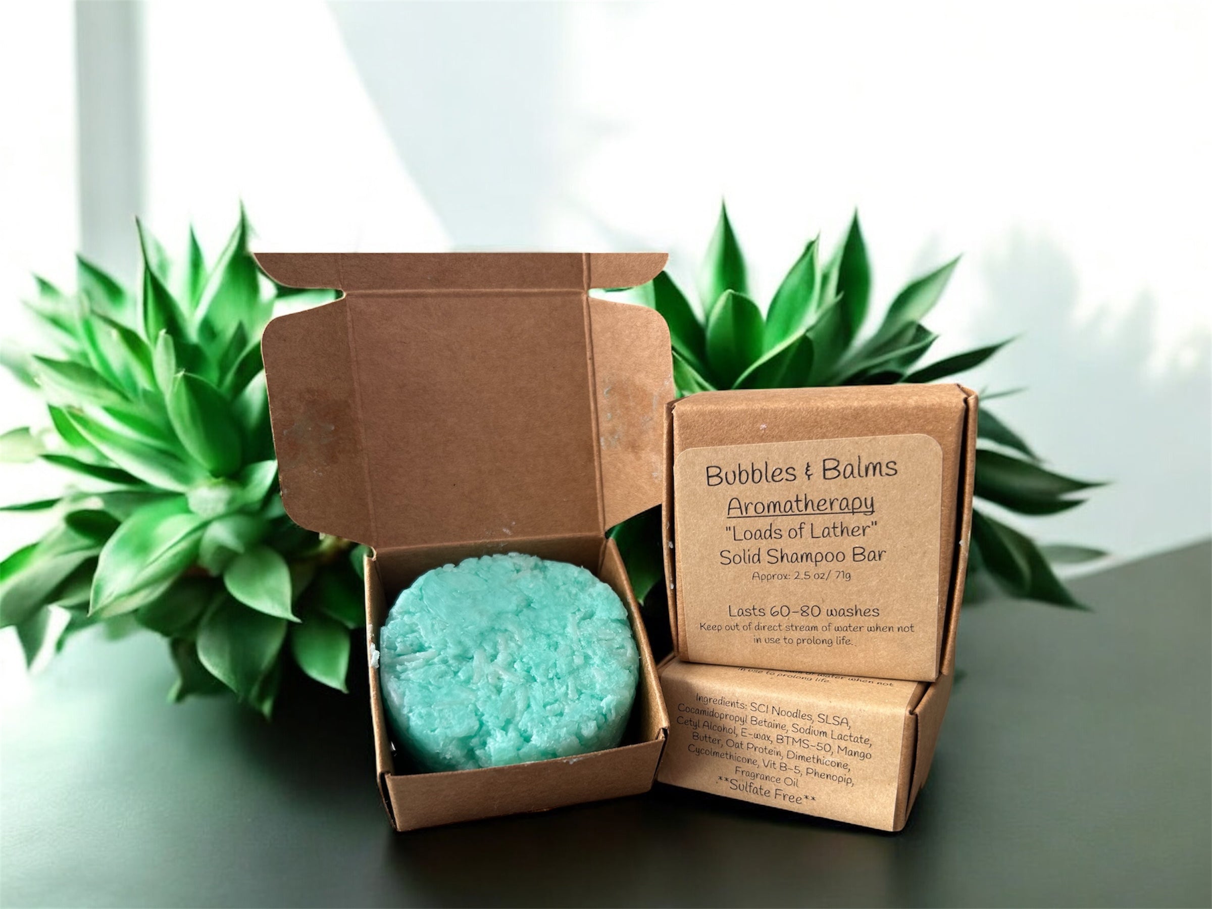 Aromatherapy Solid Shampoo Bar
