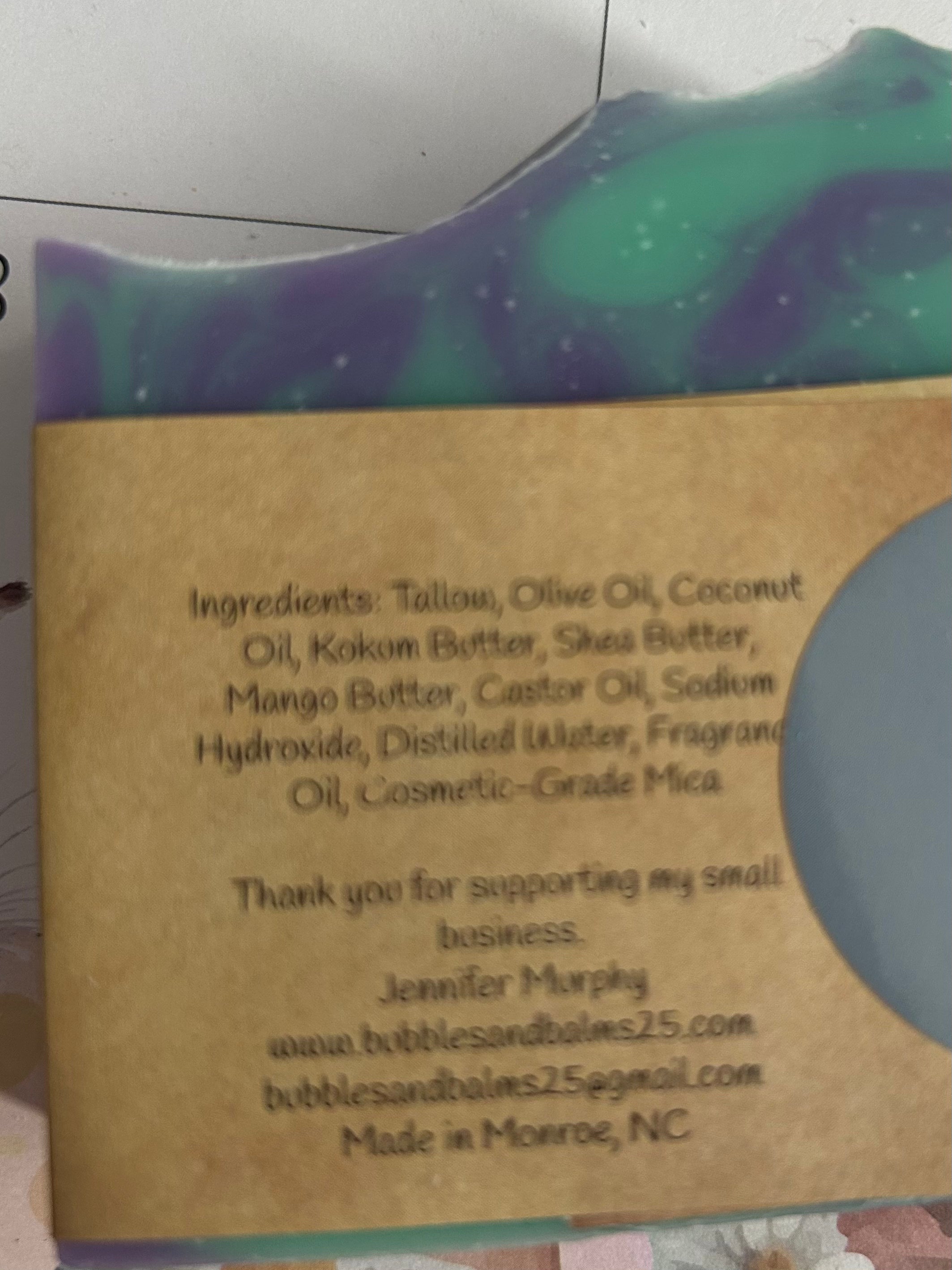 Lilac Bloom Bar Soap